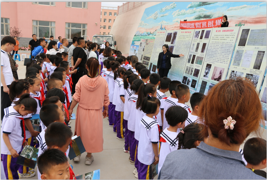 2019年送蕭軍文化進校園——凌海市雙羊鎮中心小學